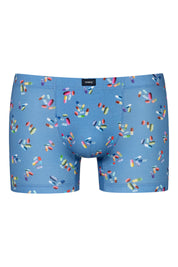 Boxerbrief aus Baumwolle - 600-baltic ocean - Blau