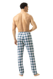 Schlafhose kariert - 668-yacht blue - Blau