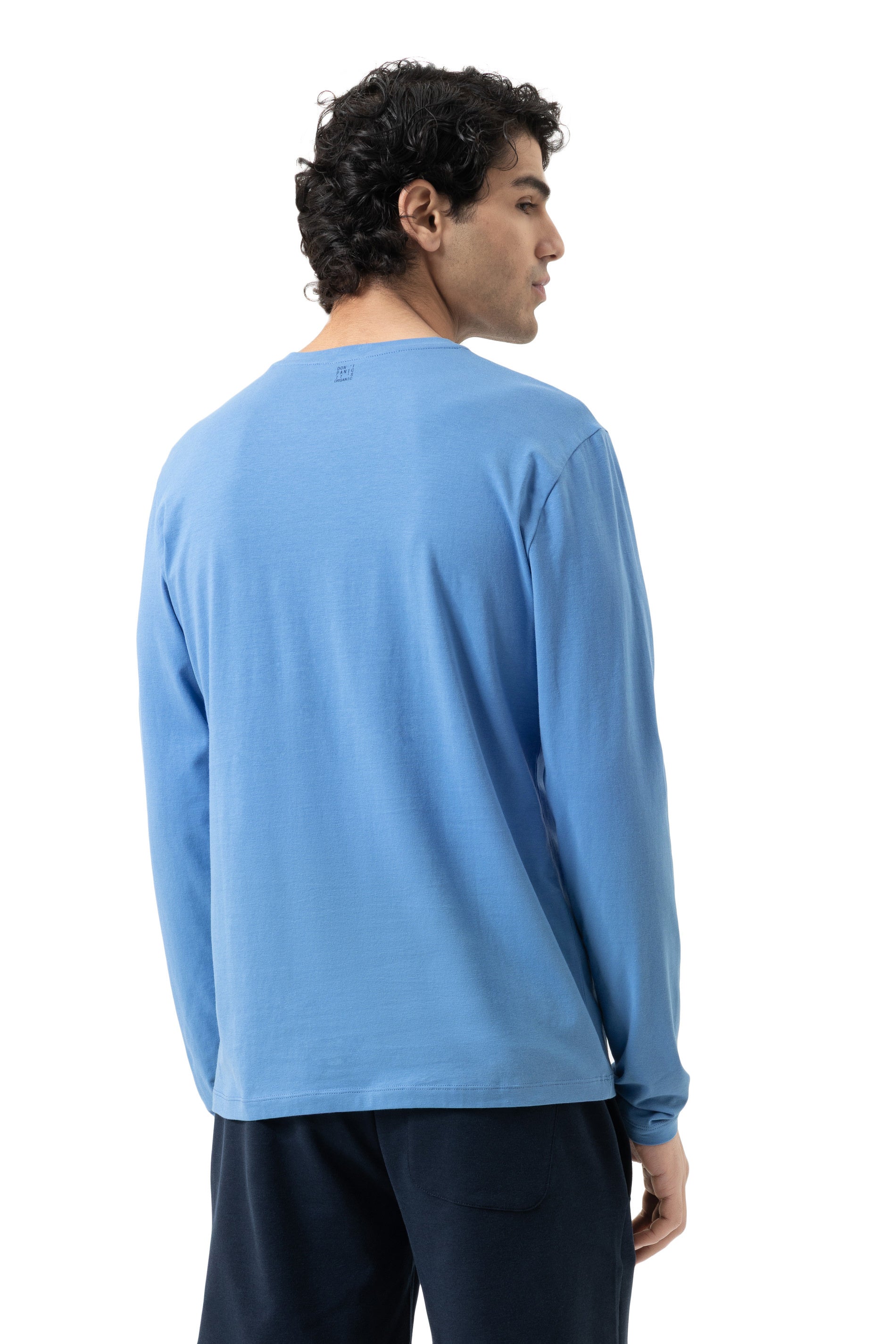 Longsleeve Shirt - 600-baltic ocean - Blau