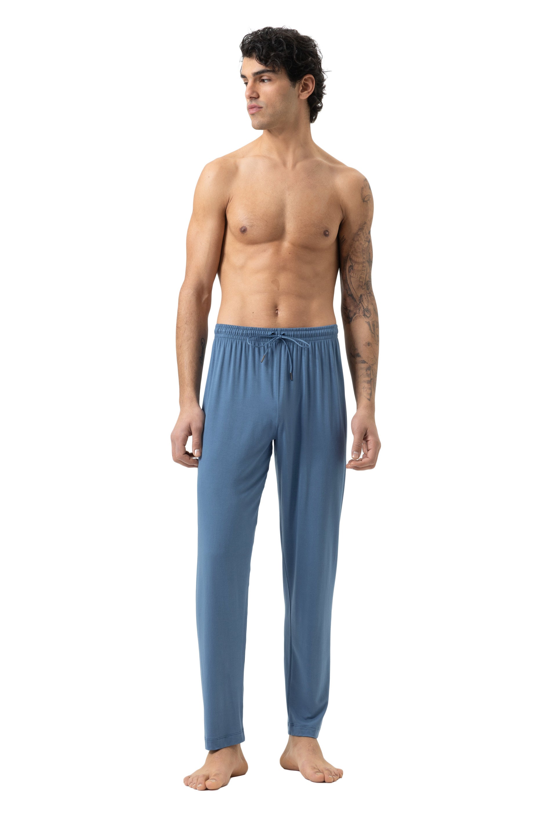 Schlafhose aus Modal - 28-galactic blue - Blau