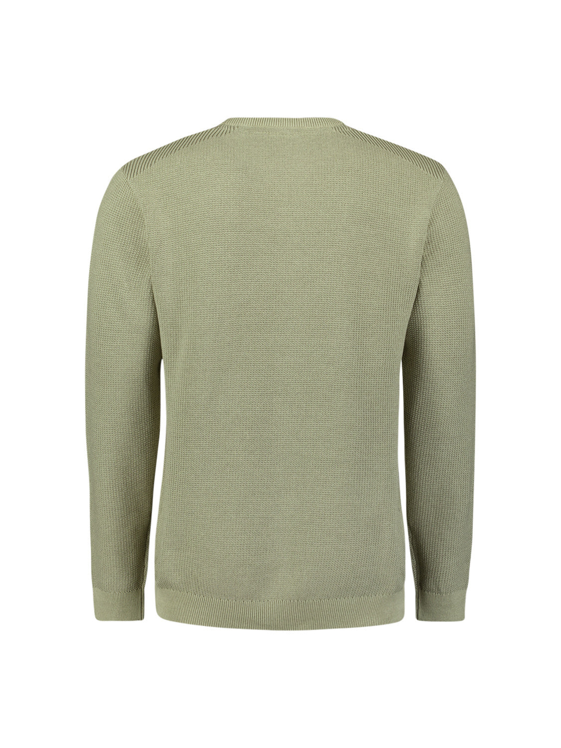 Strickpullover aus Baumwolle - 197-Light Moss - Grün