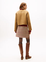 Jacke aus Wolle - GWJ-BROWN - Braun