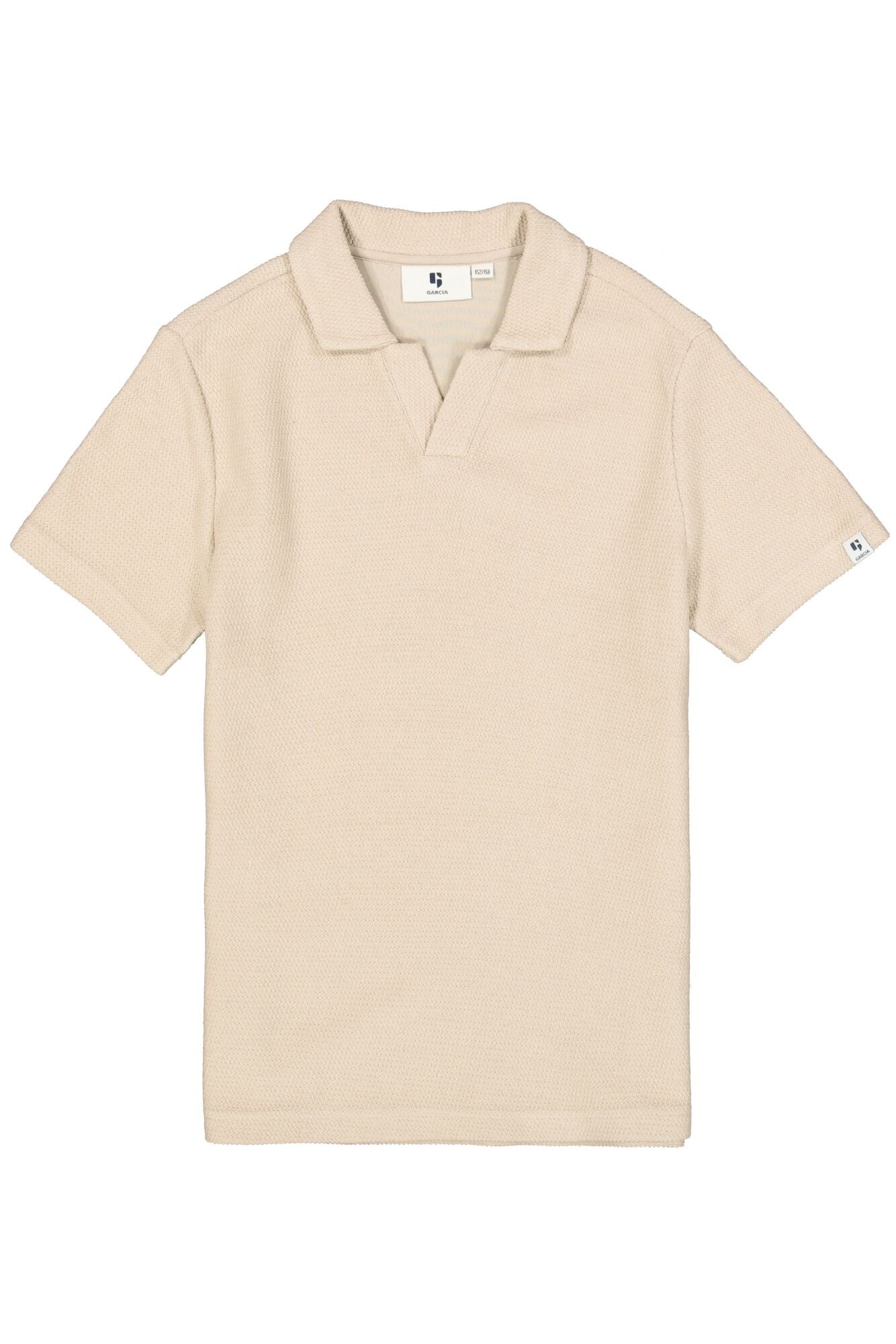 Poloshirt aus Baumwollmix - 8917-dune - Beige