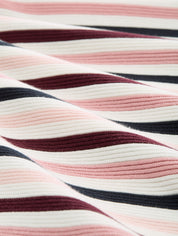 Strickpullover aus Bio-Baumwolle - 38584-rose ottoman knit - Rosa