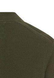 Strickjacke aus Baumwolle - 37-Forest Green - Grün