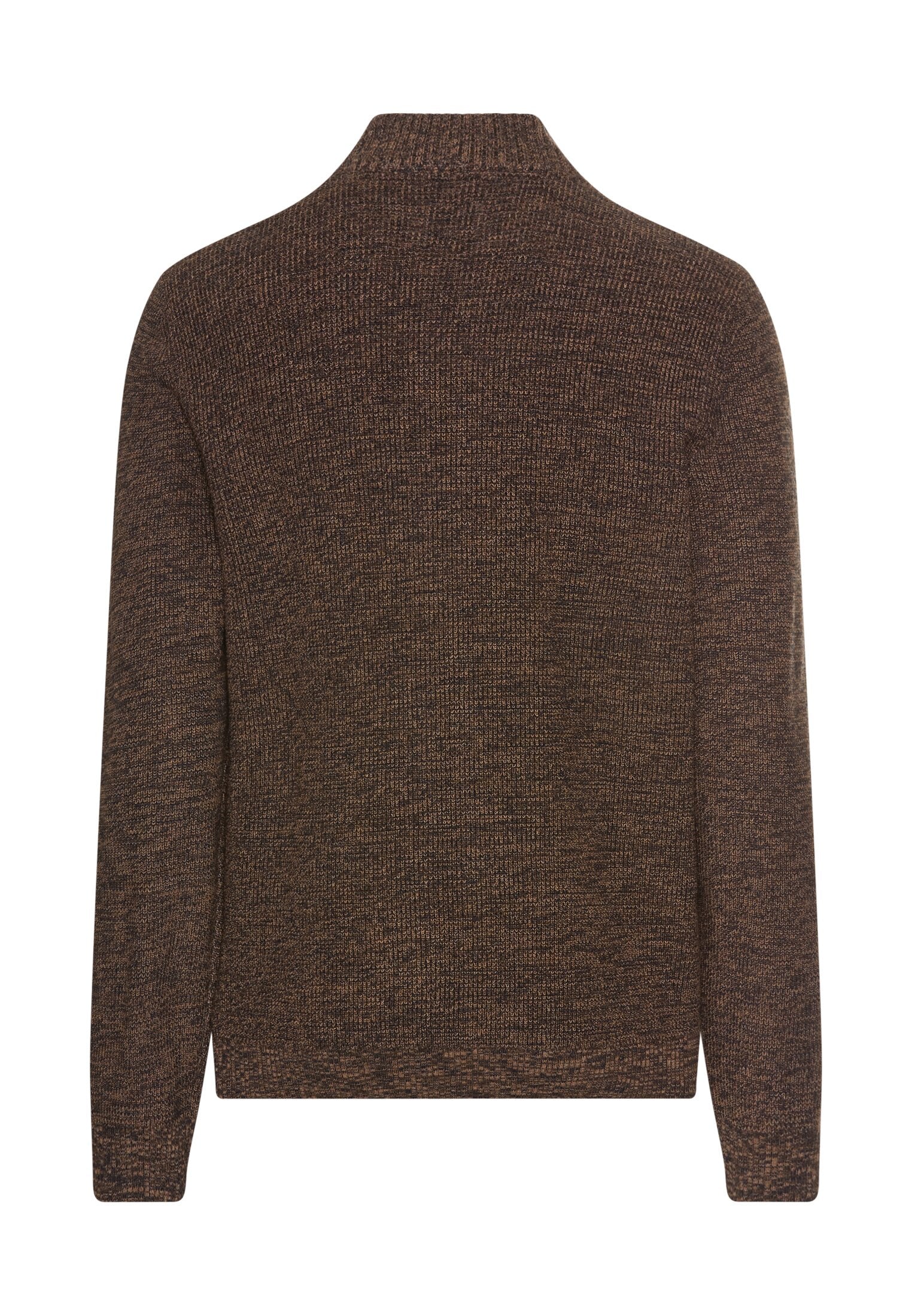 Strickjacke aus Baumwollmix - 27-Dark Brown - Braun