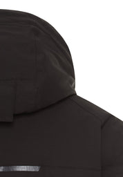 Funktionsjacke mit abnehmbarer Kapuze - 88-Asphalt - Schwarz