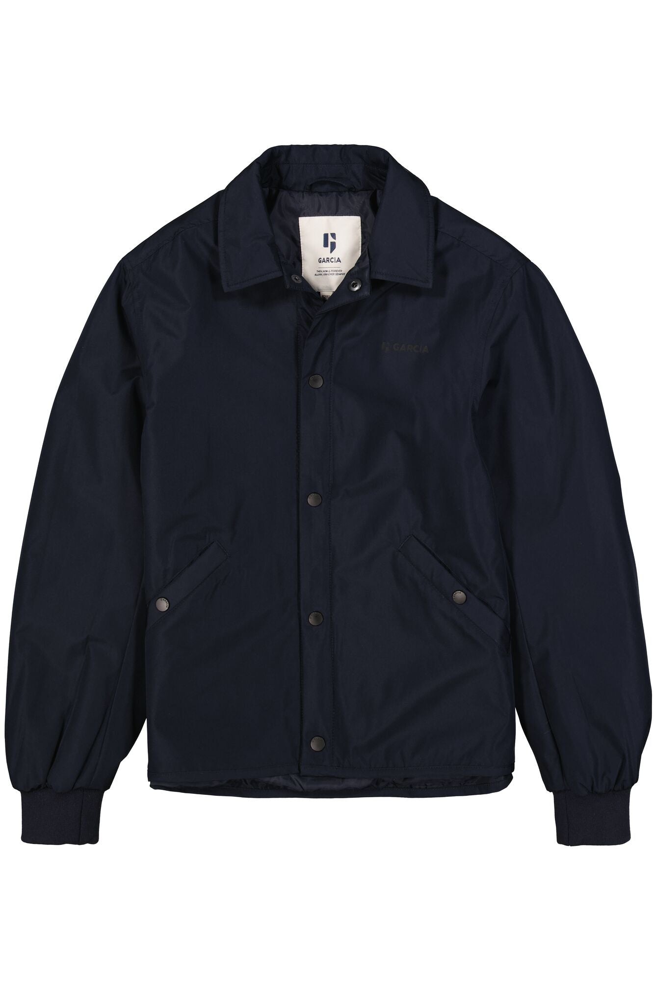 Übergangsjacke mit aufliegendem Kragen - 7033-ticture - Blau