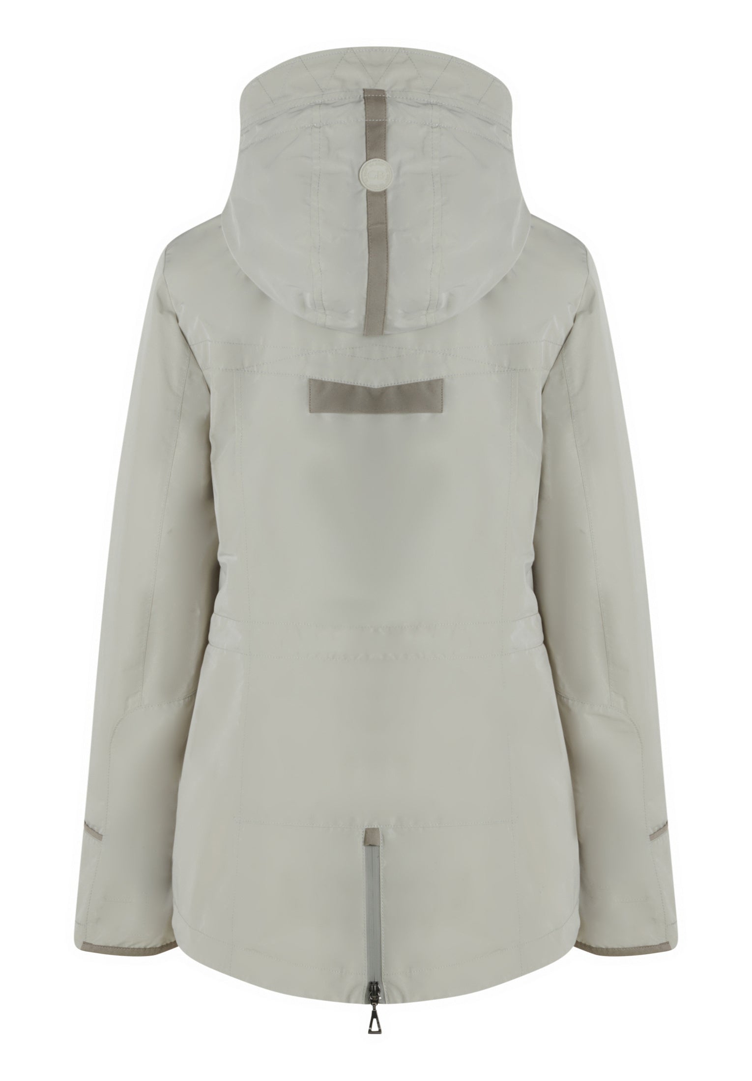 Übergangsjacke mit Kapuze - 9076-Silver Rock - Grau