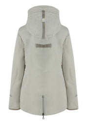 Übergangsjacke mit Kapuze - 9076-Silver Rock - Grau