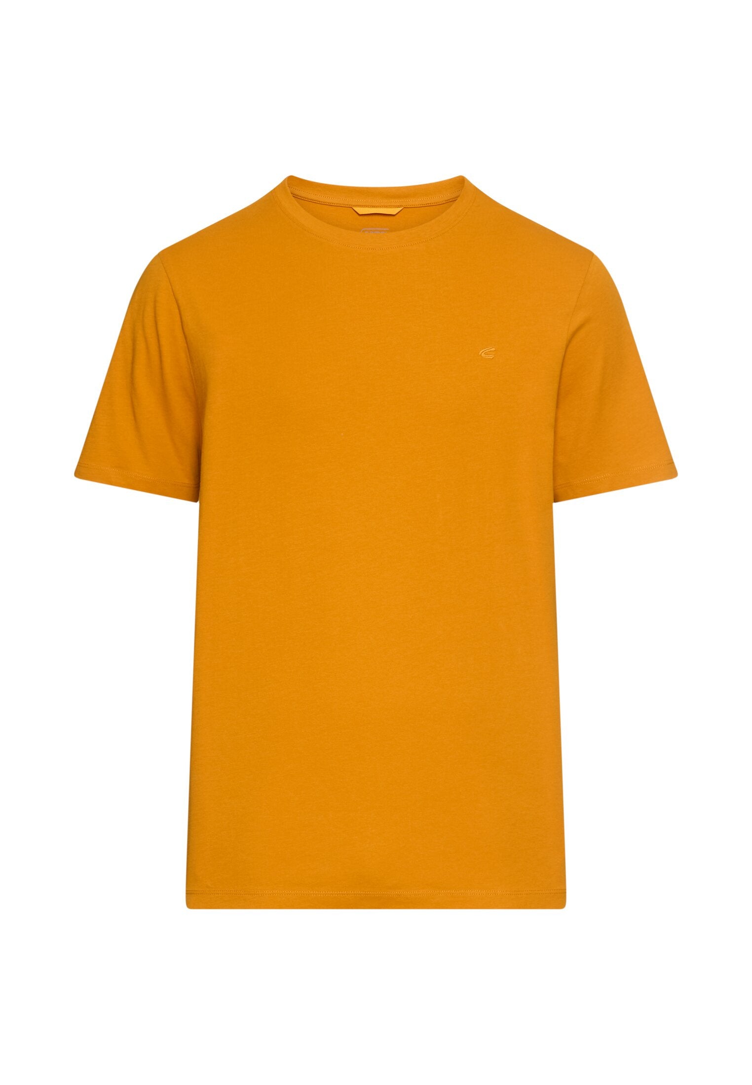 T-Shirt aus Baumwolle - 67-Burned Yellow - Orange