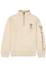 Sweatshirt aus Baumwollmix - 8917-dune - Beige