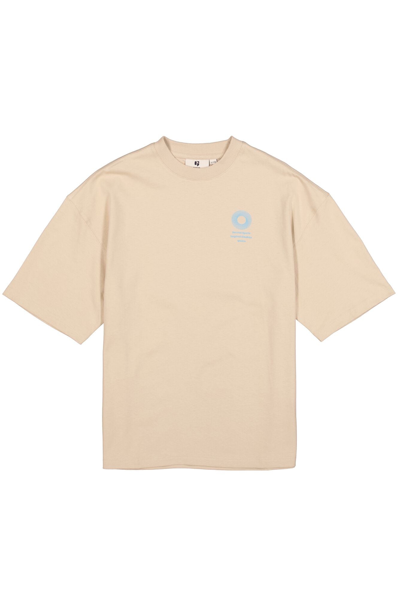 T-Shirt aus Baumwolle - 8917-dune - Beige