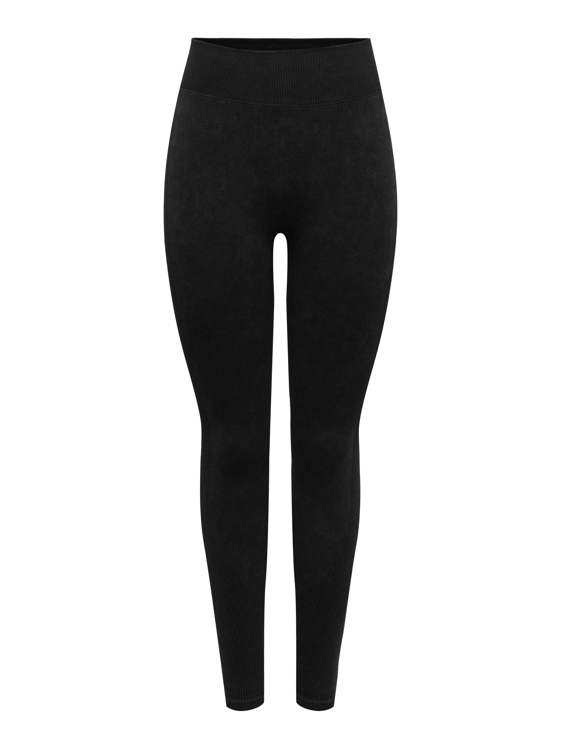 Funktionsleggings ONPEDDA Scrunch - Black/w. Wash - Schwarz