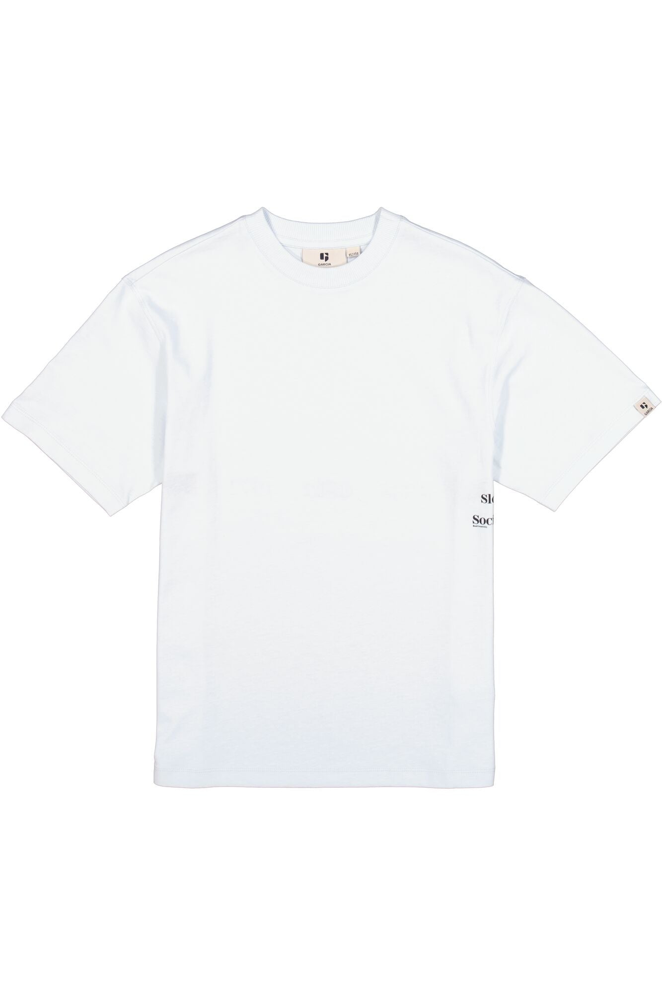 T-Shirt aus Baumwolle - 6735-dusy aqua - Blau