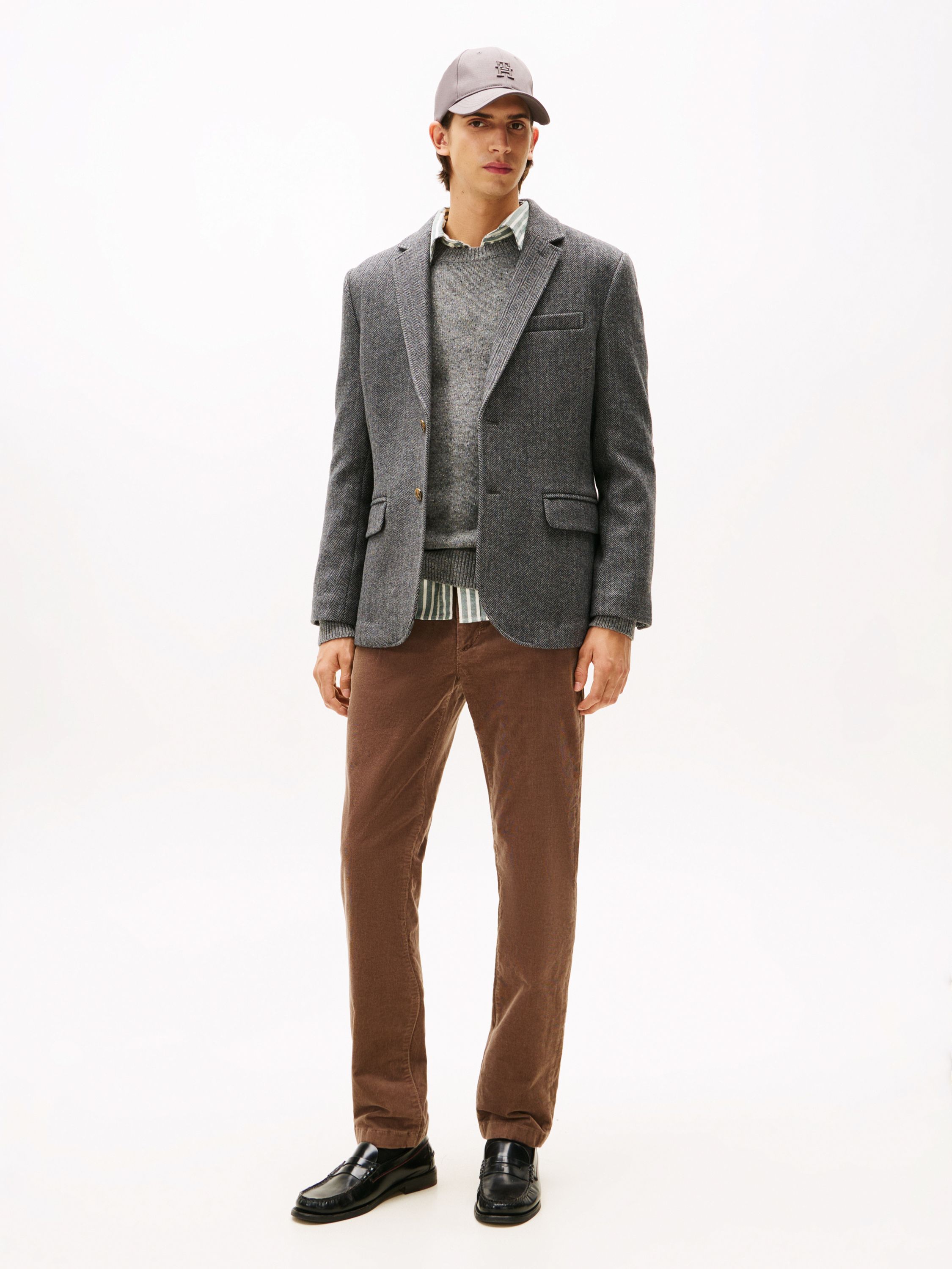 Cordhose DENTON Straight Leg - 0F7-BEIGE - Braun