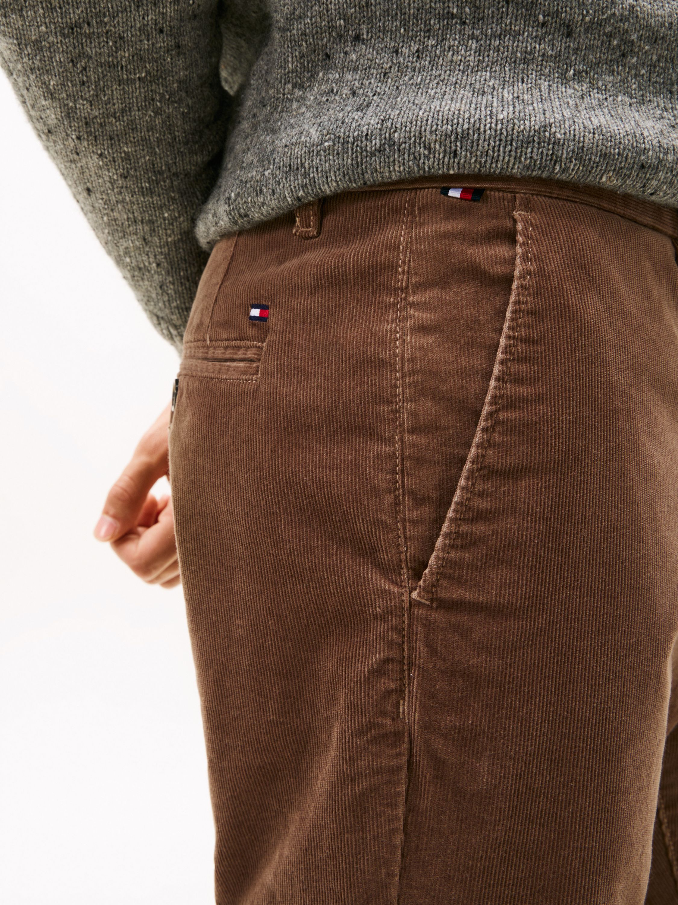 Cordhose DENTON Straight Leg - 0F7-BEIGE - Braun