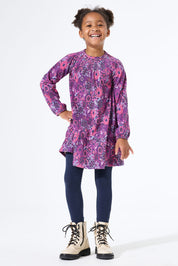 Freizeitkleid Mini - 4575-rose violet - Violett