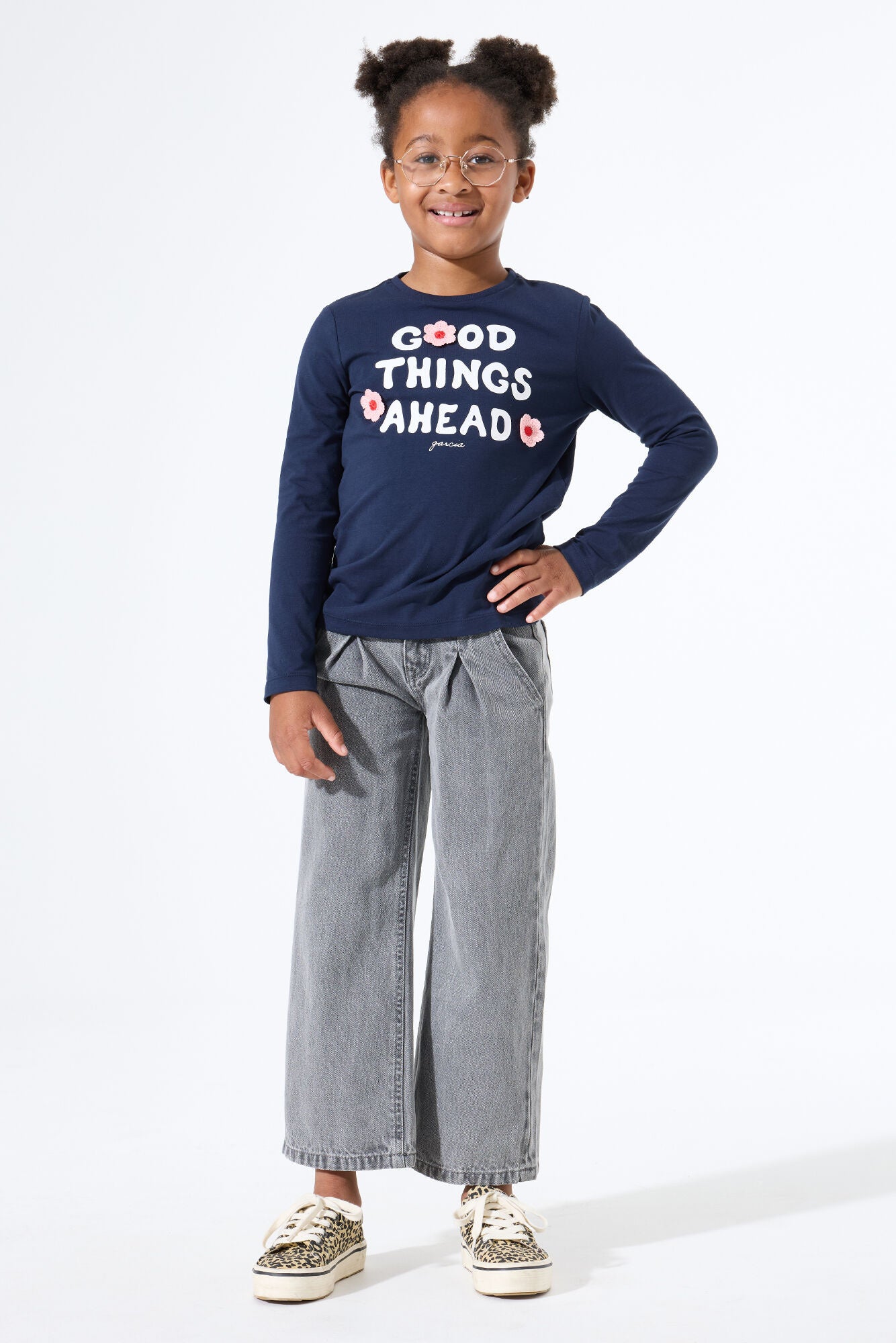 Langarmshirt aus Baumwolle - 2878-bluebell - Blau