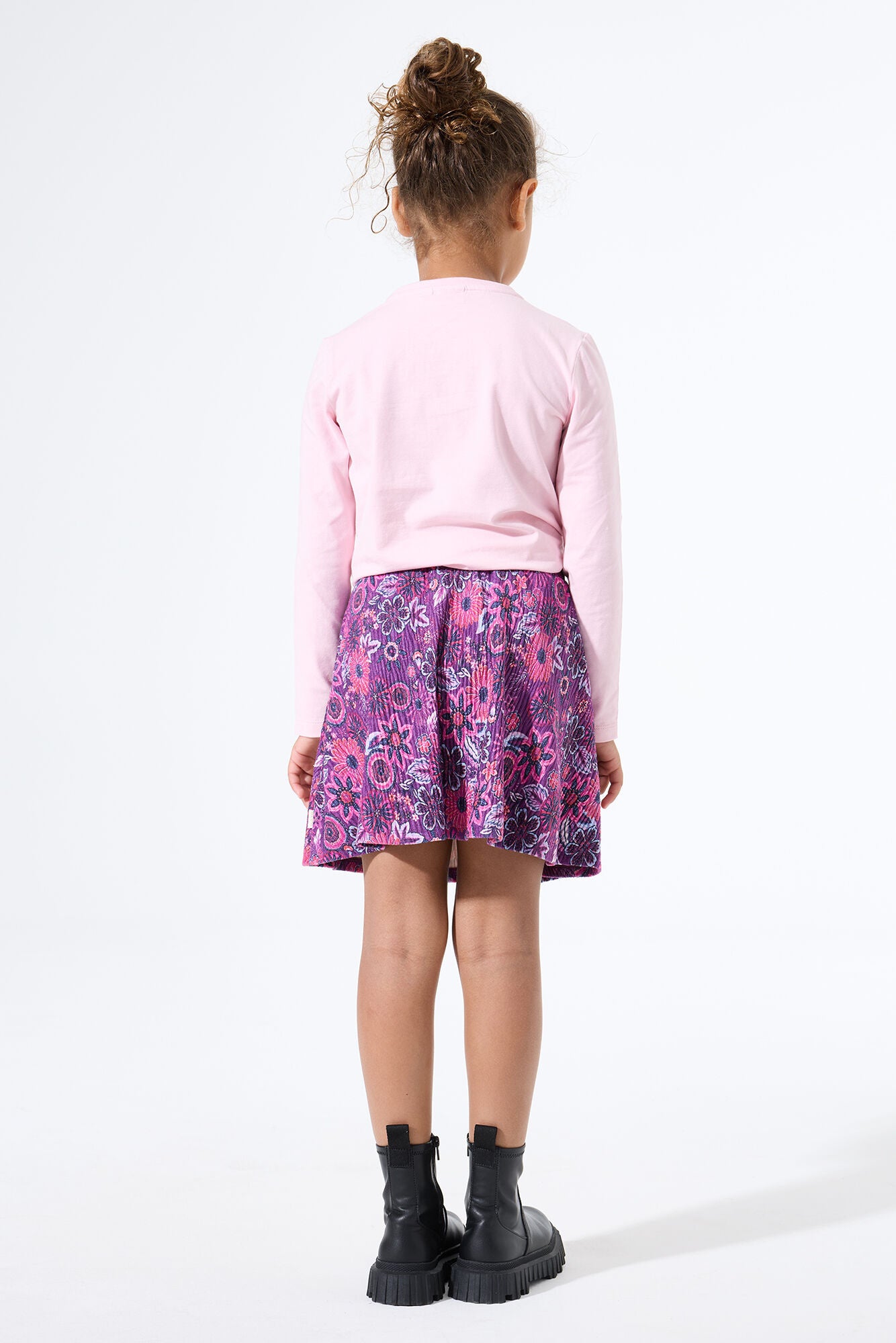 Langarmshirt aus Baumwolle - 4607-almond blosso - Rosa