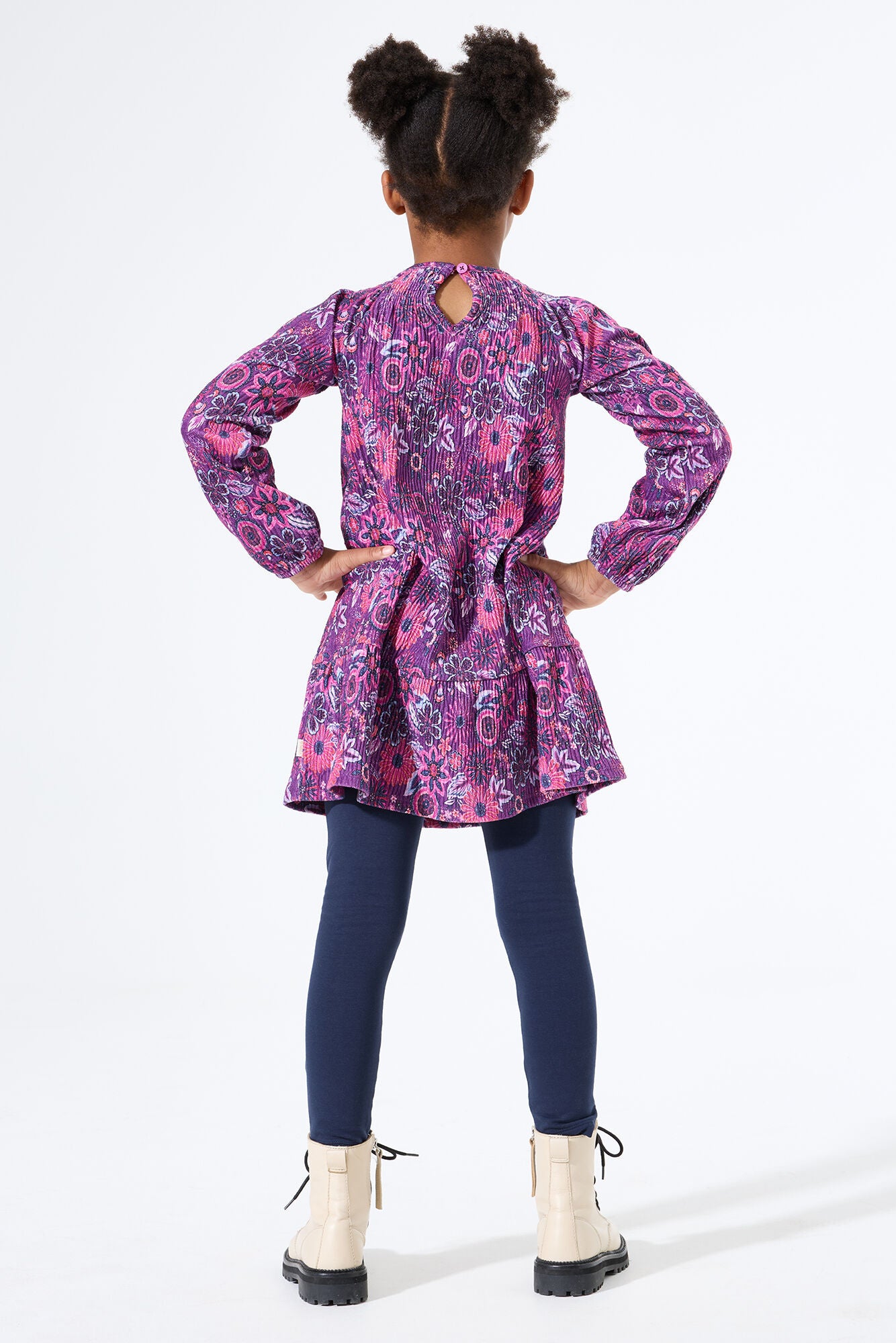 Freizeitkleid Mini - 4575-rose violet - Violett