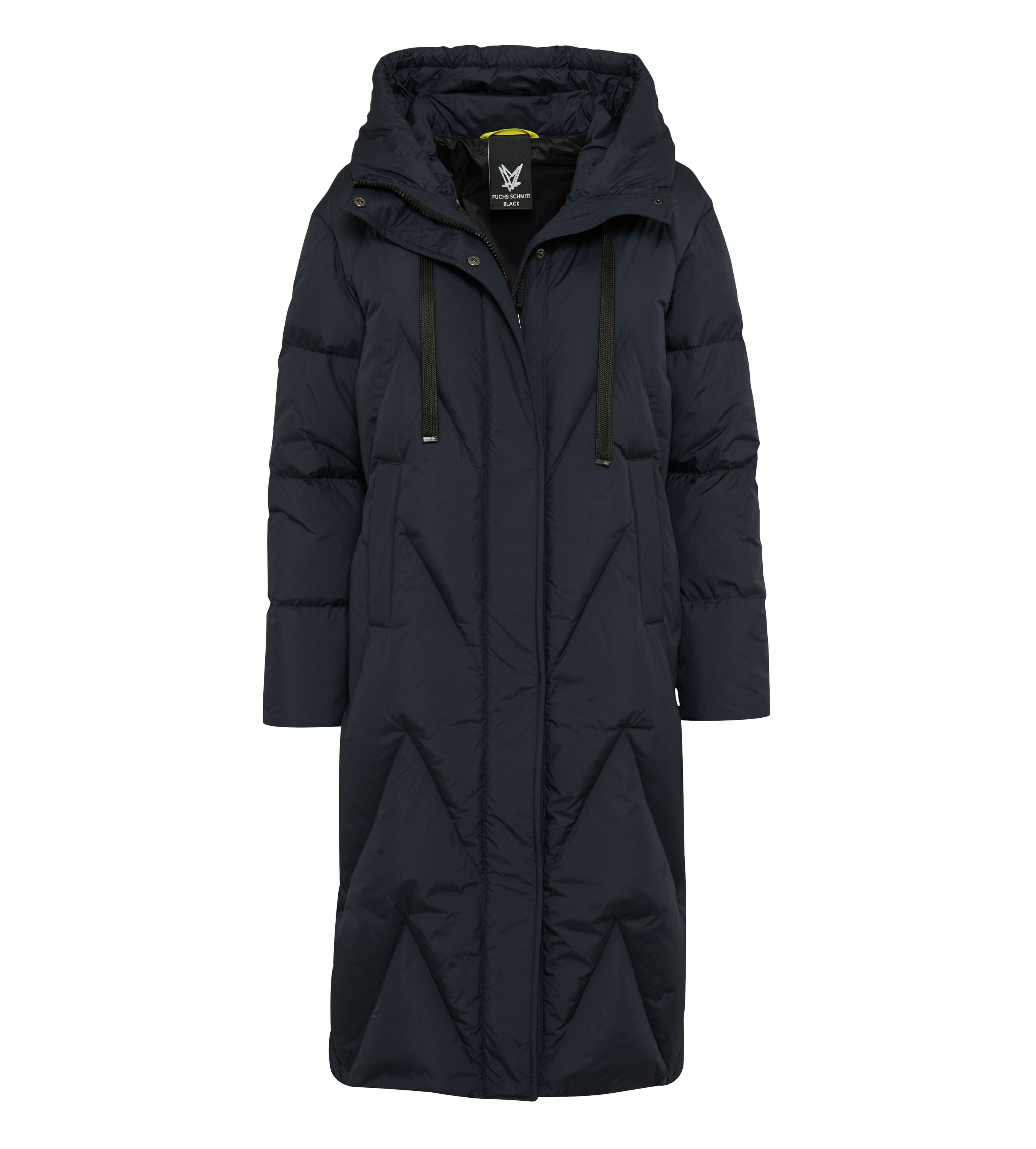 Daunenmantel mit Kapuze - 0090 - Blau