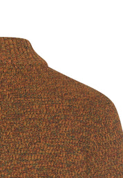 Strickpullover aus Baumwollmix - 55-Cinnamon - Orange