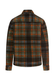 Overshirt kariert - 55-Cinnamon - Khaki
