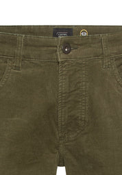 Hose Regular Fit aus Baumwolle - 37-Forest Green - Grün