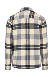 Flanellhemd kariert aus Baumwolle - 48-Dark Blue - Blau