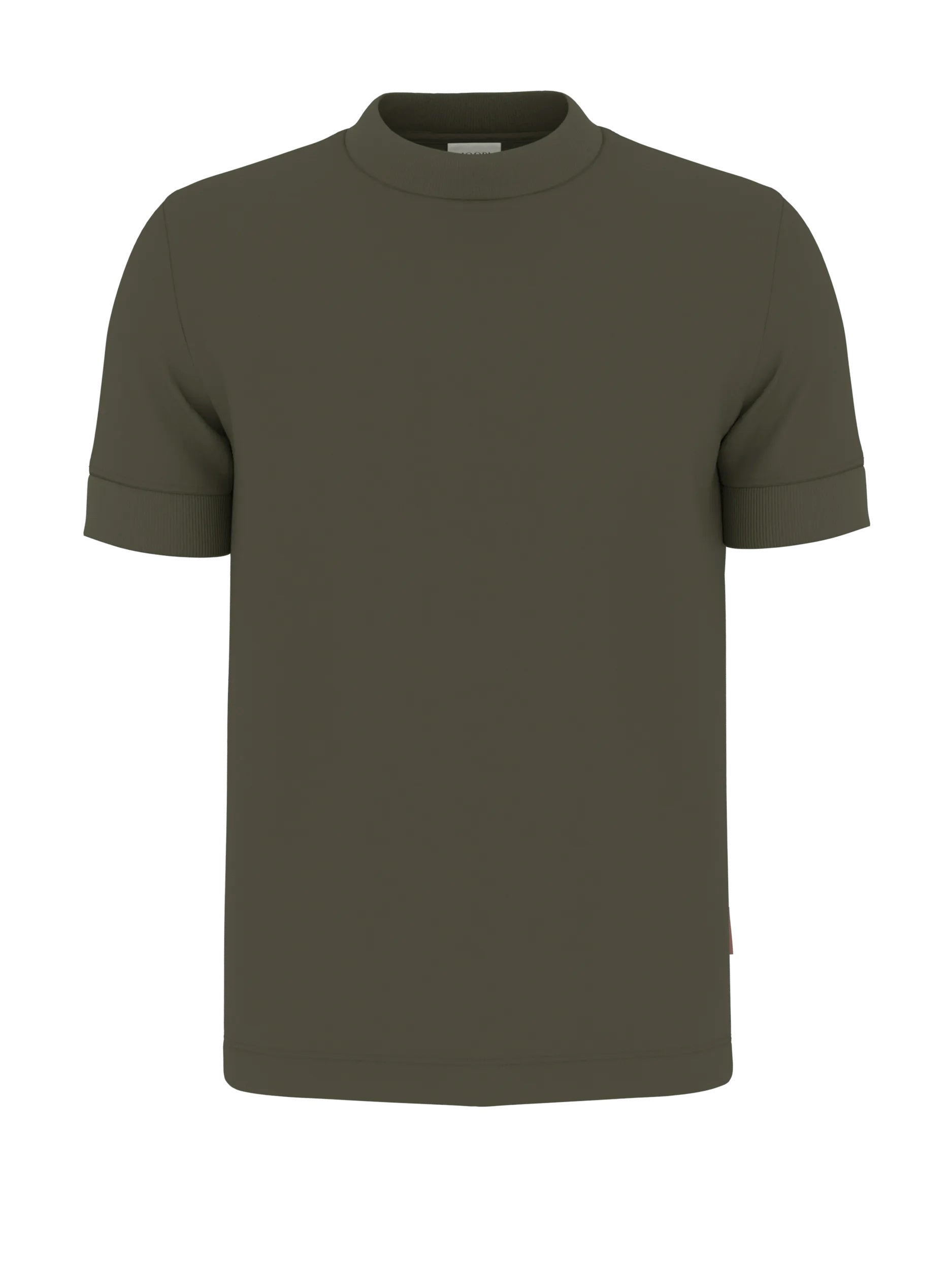 T-Shirt aus Baumwolle - 308-Dark Green 308 - Khaki