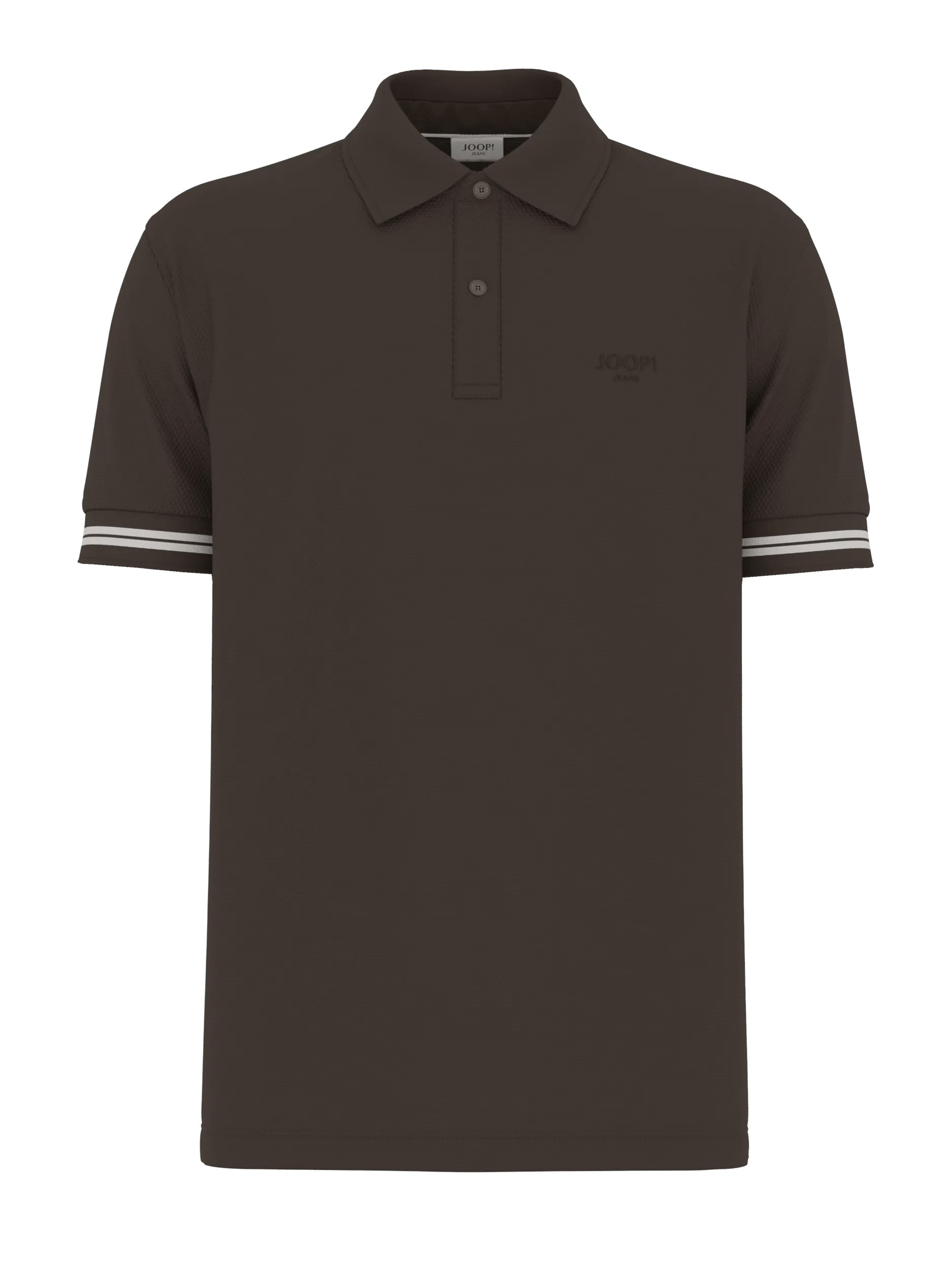 Poloshirt aus Baumwolle - 204-Dark Brown 204 - Braun