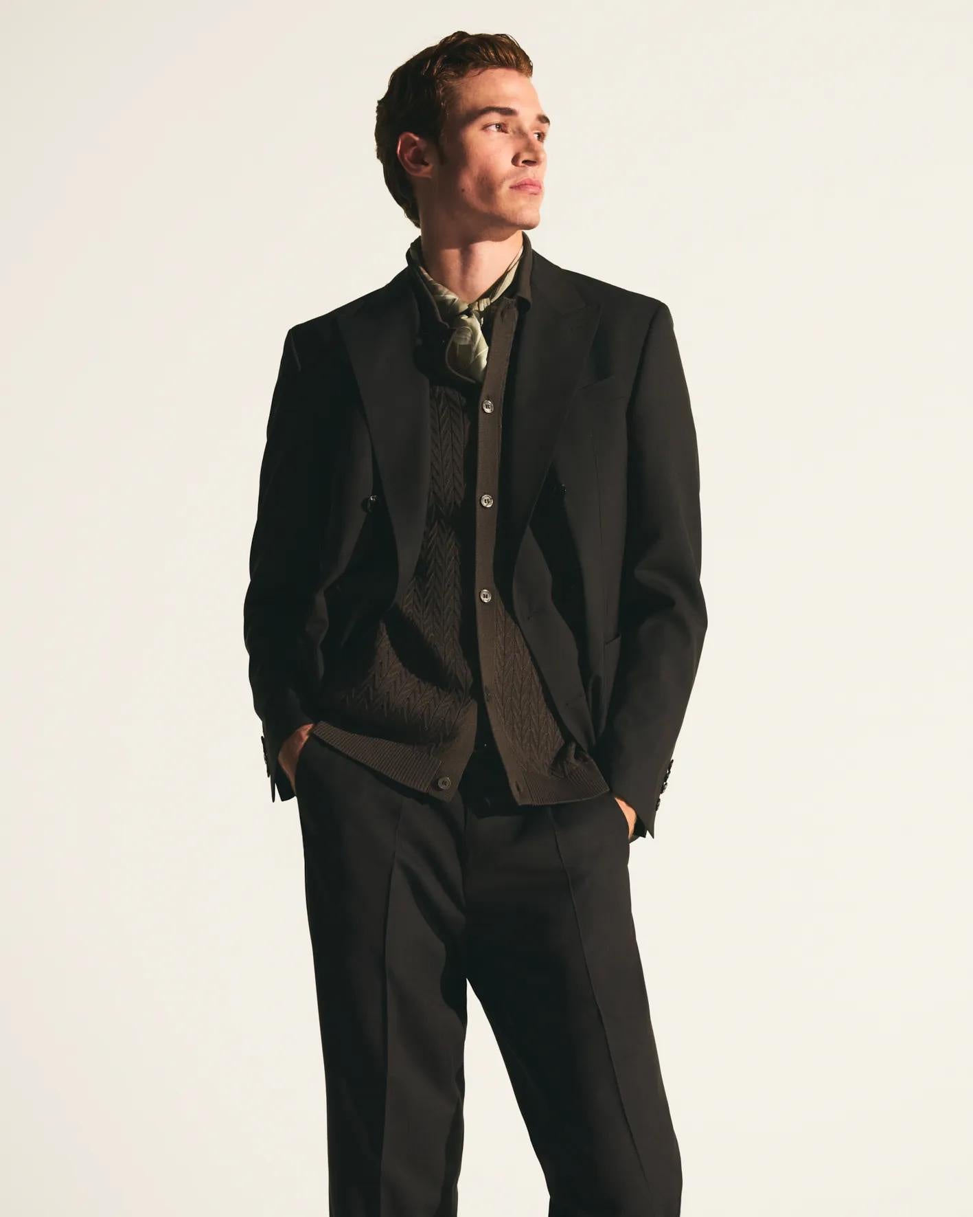 Strickhemd aus Baumwolle - 204 - Braun