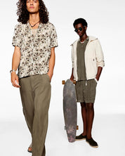 Poloshirt MOHALA aus Frottee - 308-Dark Green 308 - Grün