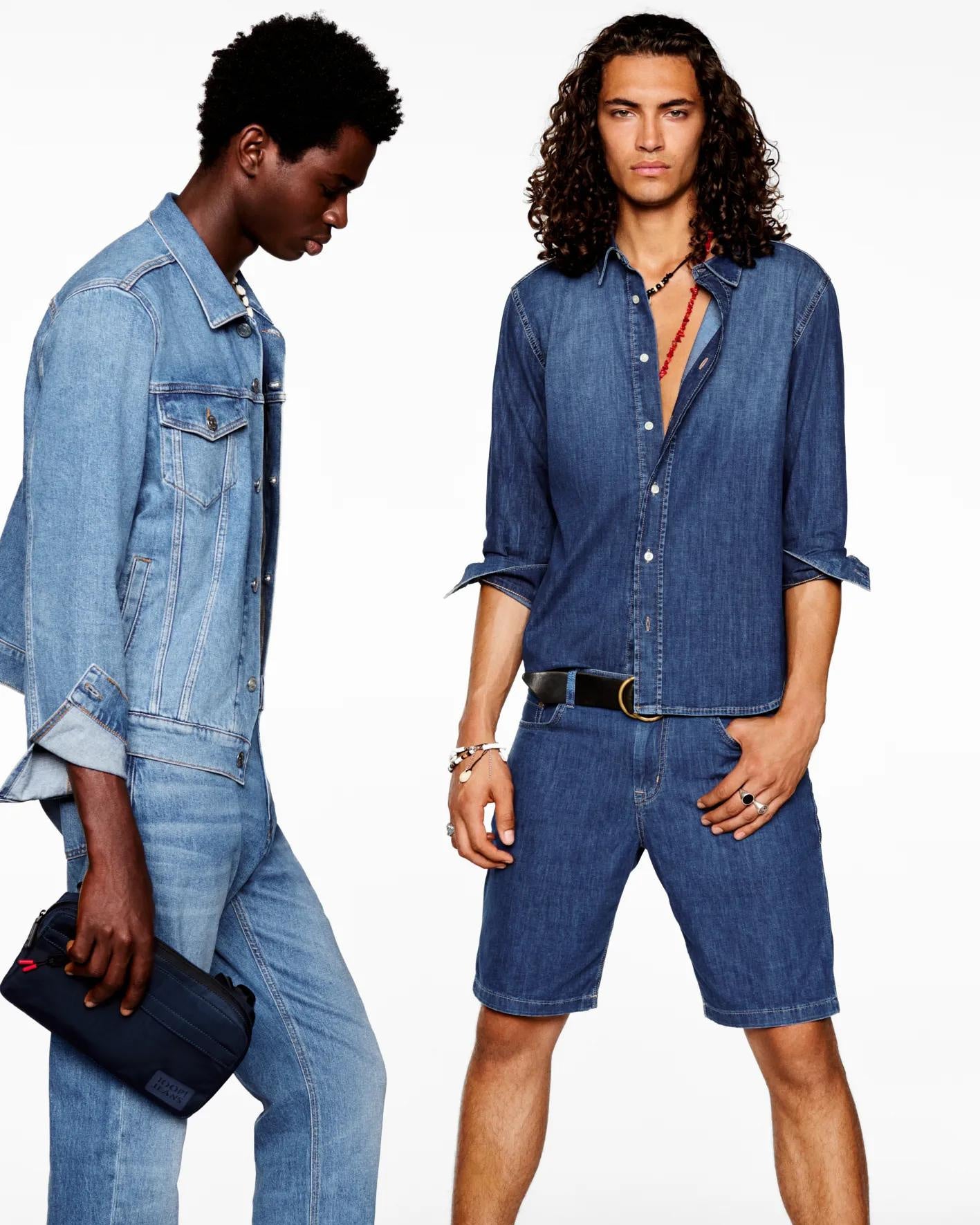 Jeansshorts Modern Fit - 436-Bright Blue 436 - Blau