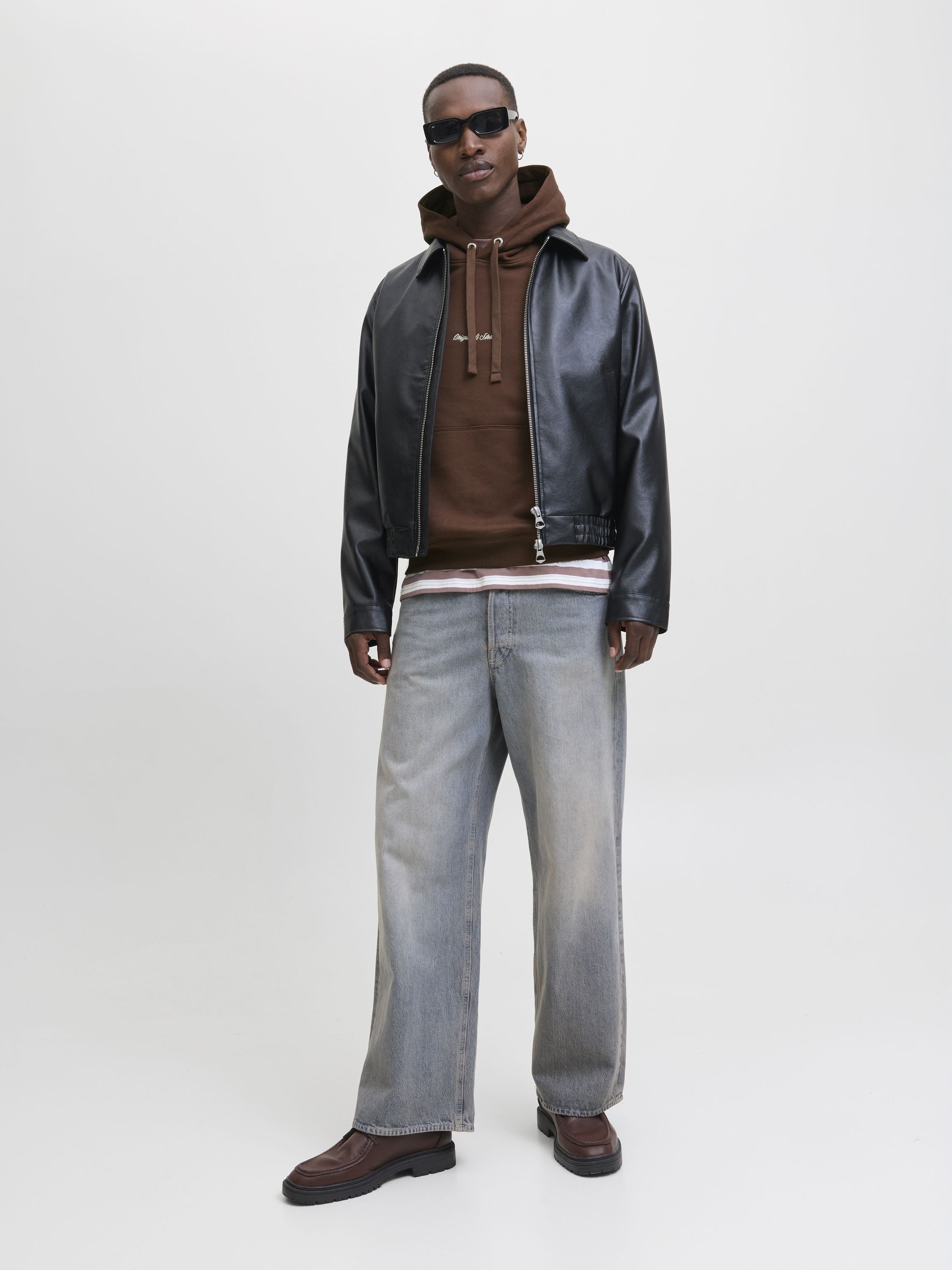 Sweathoodie - Deep Mahogany - Braun