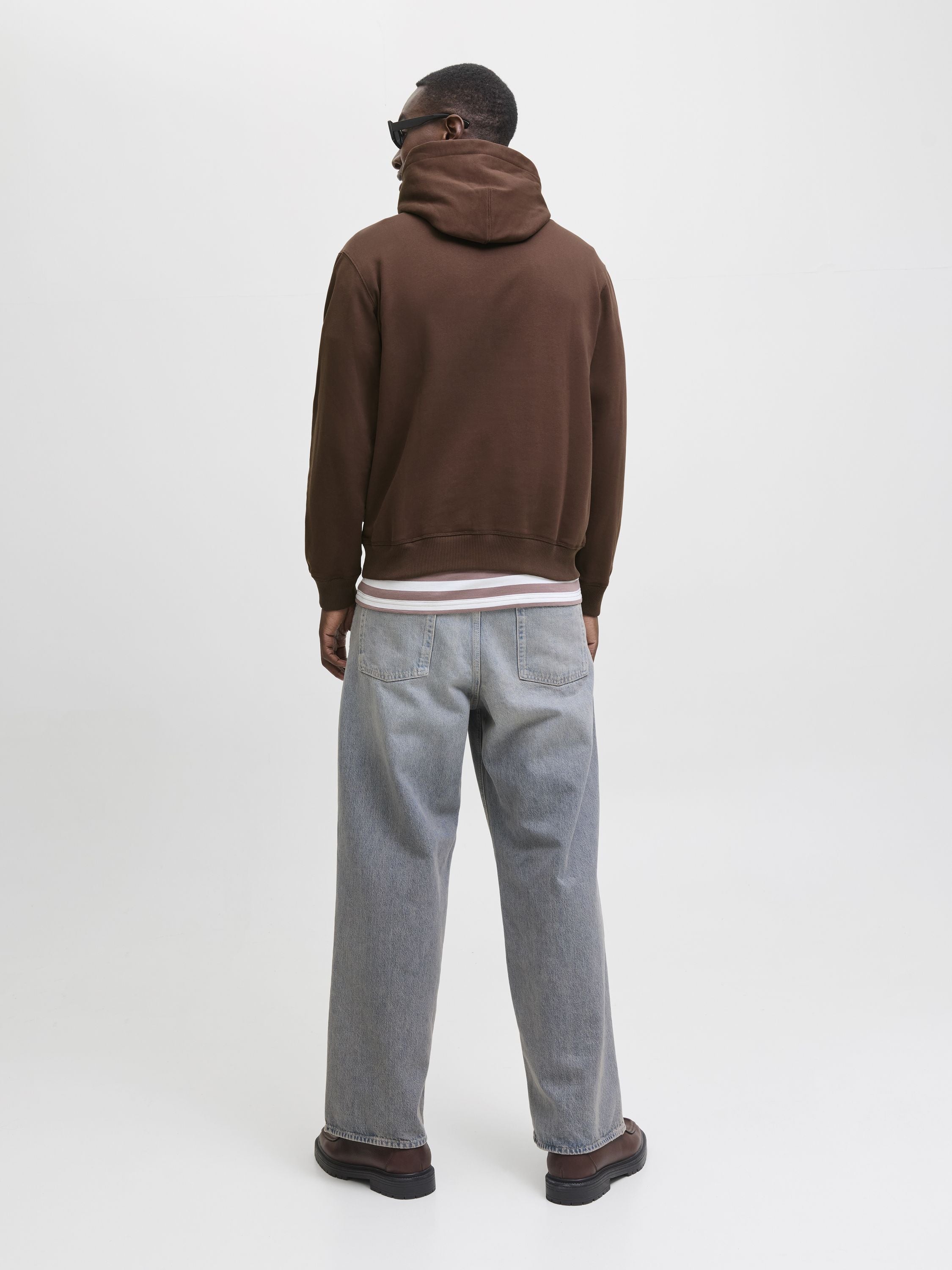 Sweathoodie - Deep Mahogany - Braun