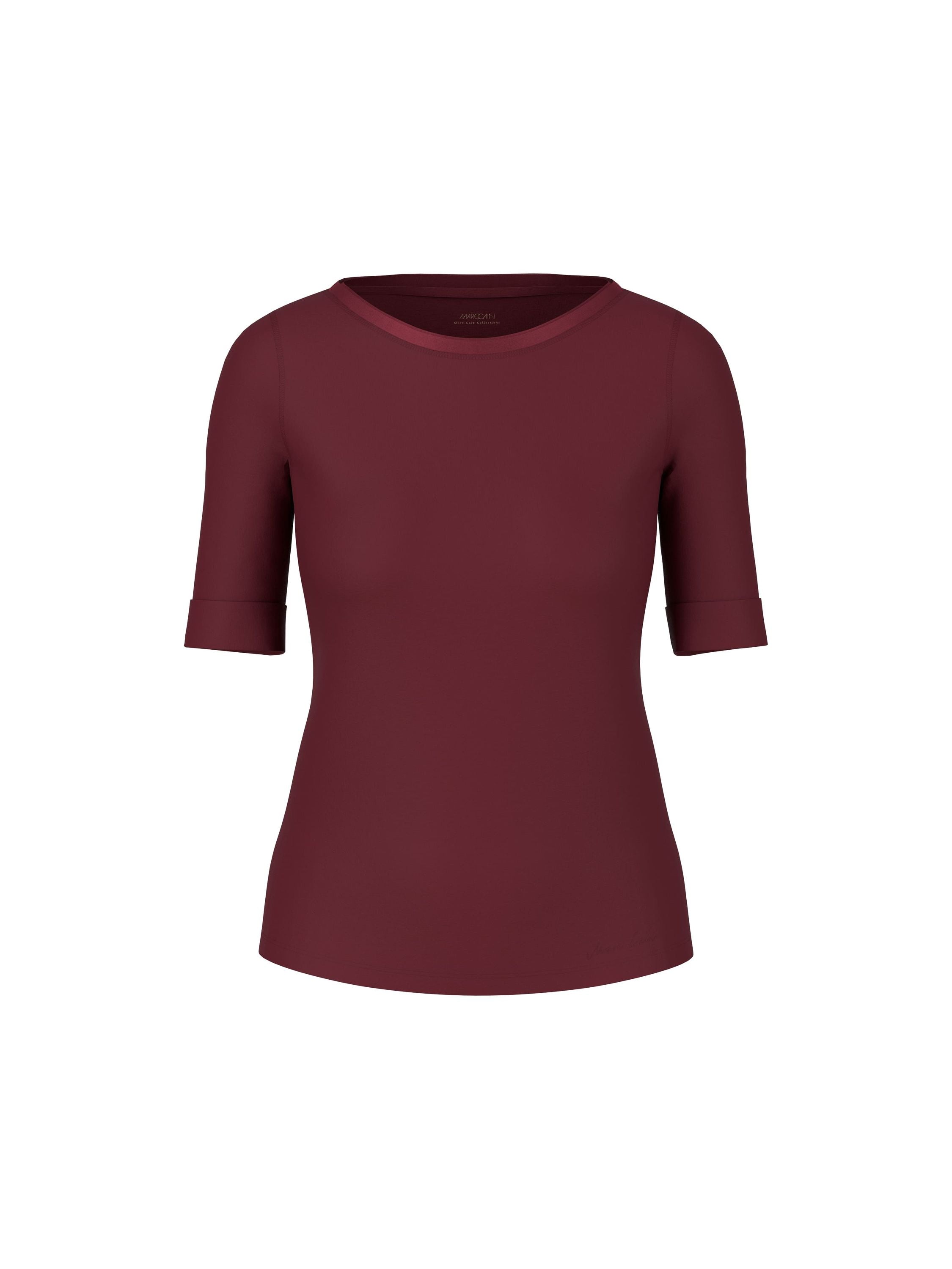 T-Shirt aus Baumwolle - 294 - Rot