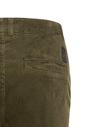 Chino Hose Regular Fit aus Cord - 37-Forest Green - Grün