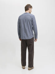 Hemd Regular Fit - Faded Denim - Blau