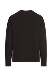 Langarmshirt aus Baumwolle - 88-Asphalt - Schwarz