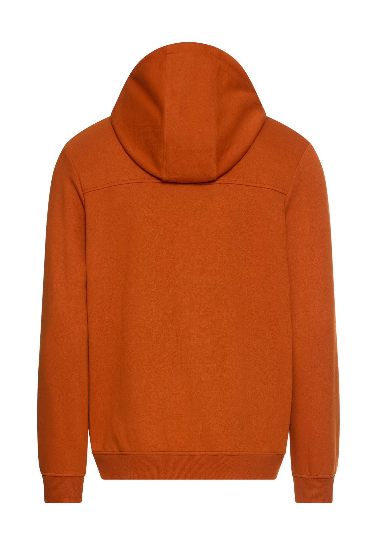 Sweatshirtjacke aus Baumwollmix - 55-Cinnamon - Orange