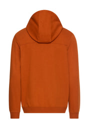 Sweatshirtjacke aus Baumwollmix - 55-Cinnamon - Orange