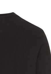 Langarmshirt aus Baumwolle - 88-Asphalt - Schwarz