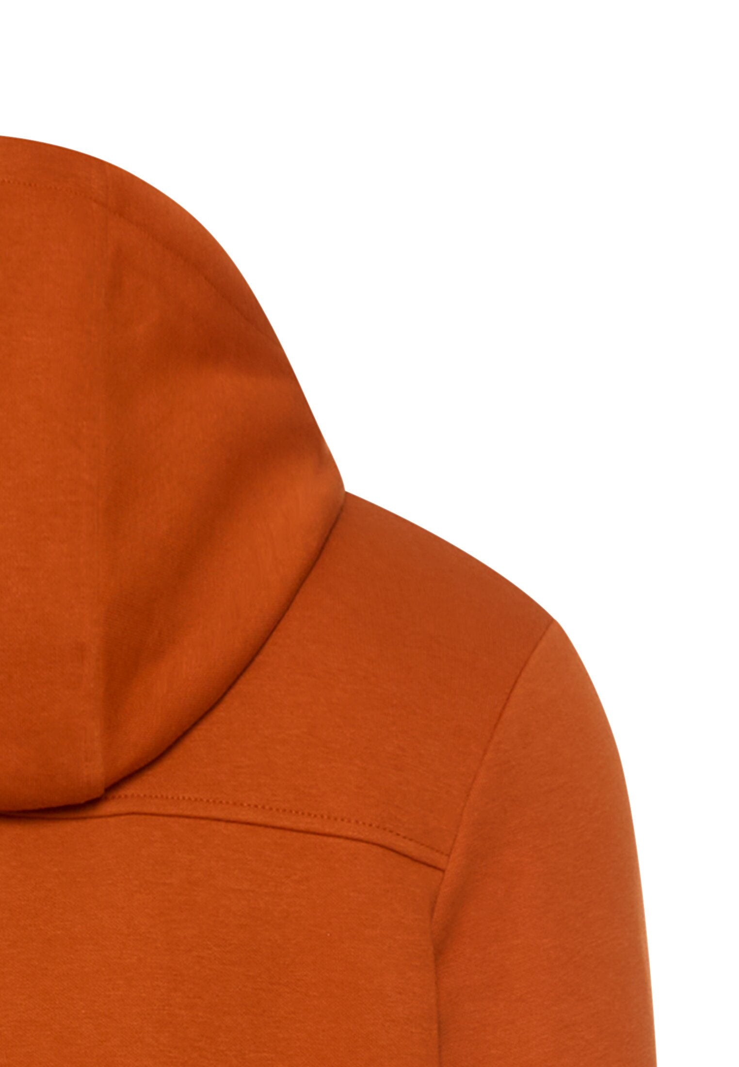 Sweatshirtjacke aus Baumwollmix - 55-Cinnamon - Orange