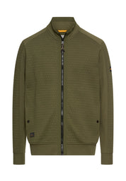 Sweatjacke aus Baumwollmix - 37-Forest Green - Grün