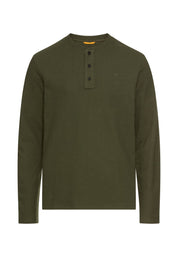 Langarmshirt aus Baumwolle - 37-Forest Green - Grün