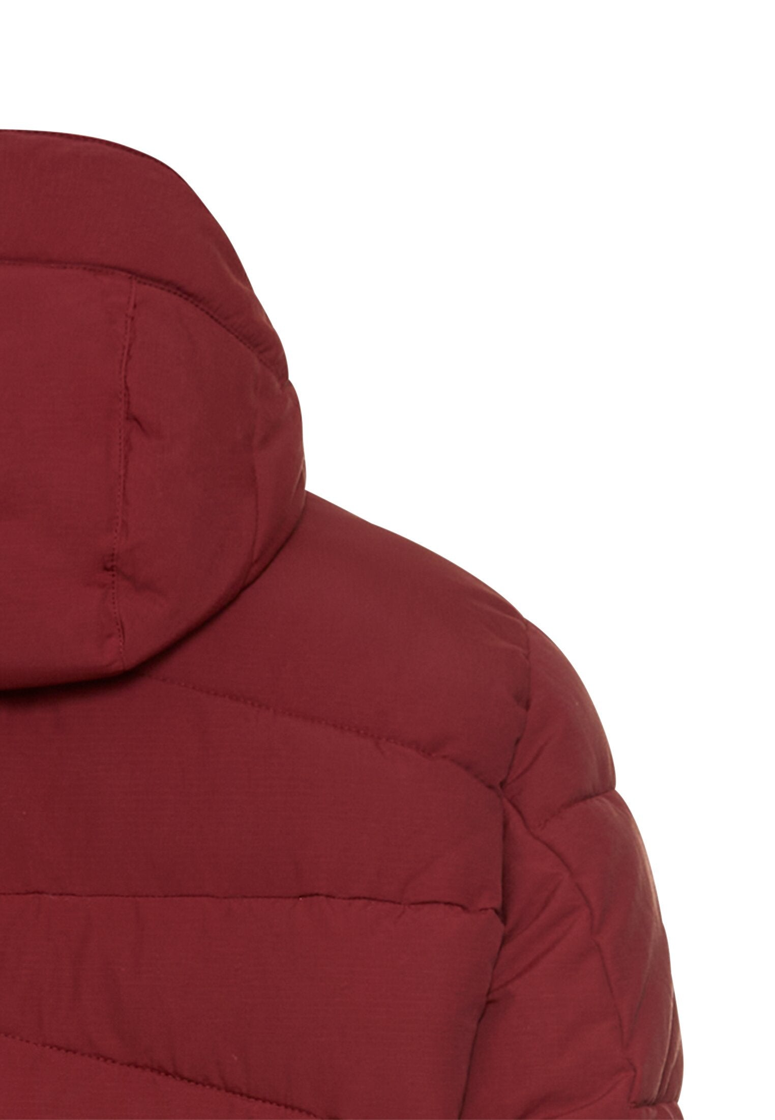 Winterjacke mit abnehmbarer Kapuze - 57-Amber Red - Rot