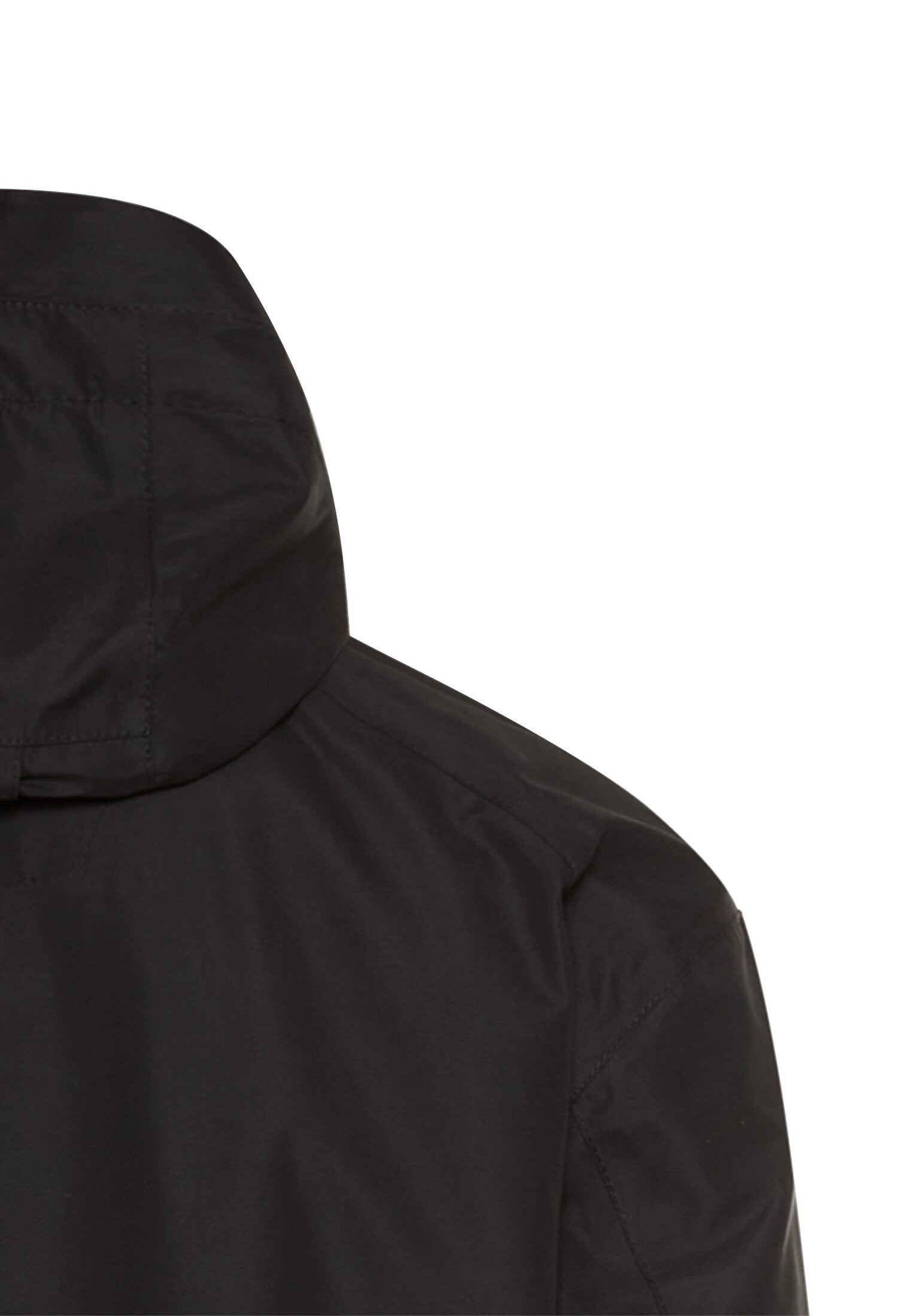 Funktionsjacke 2in1 mit Kapuze - 88-Asphalt - Schwarz