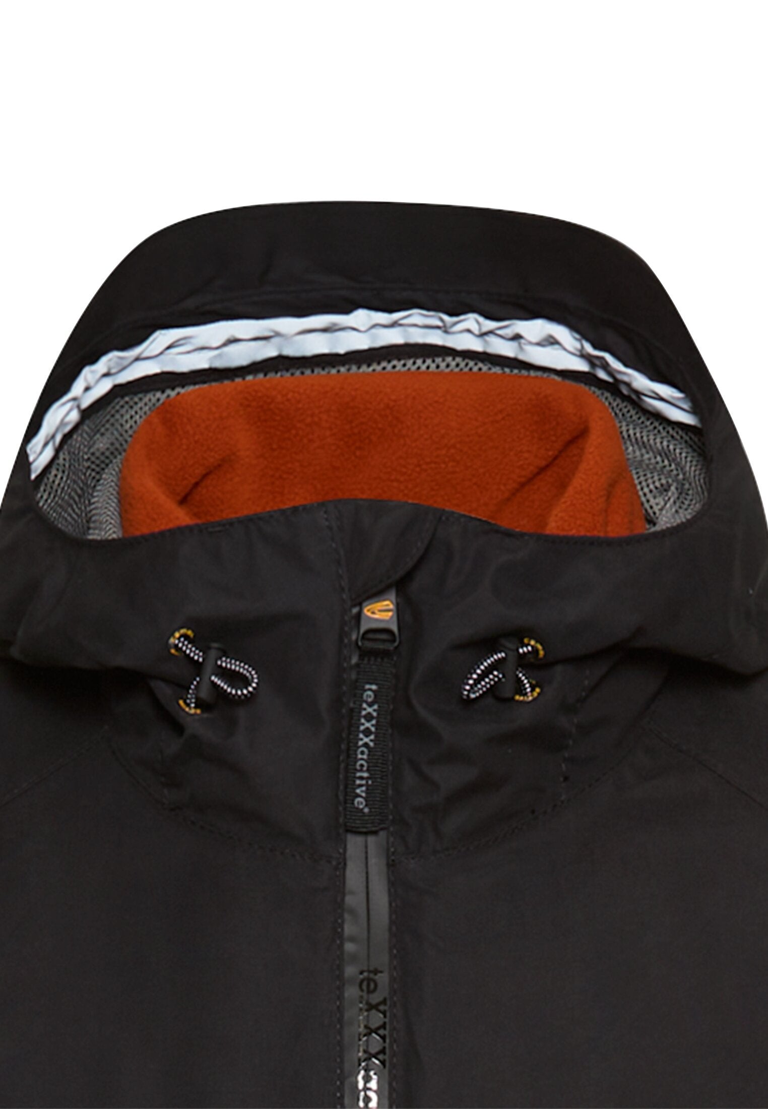 Funktionsjacke 2in1 mit Kapuze - 88-Asphalt - Schwarz